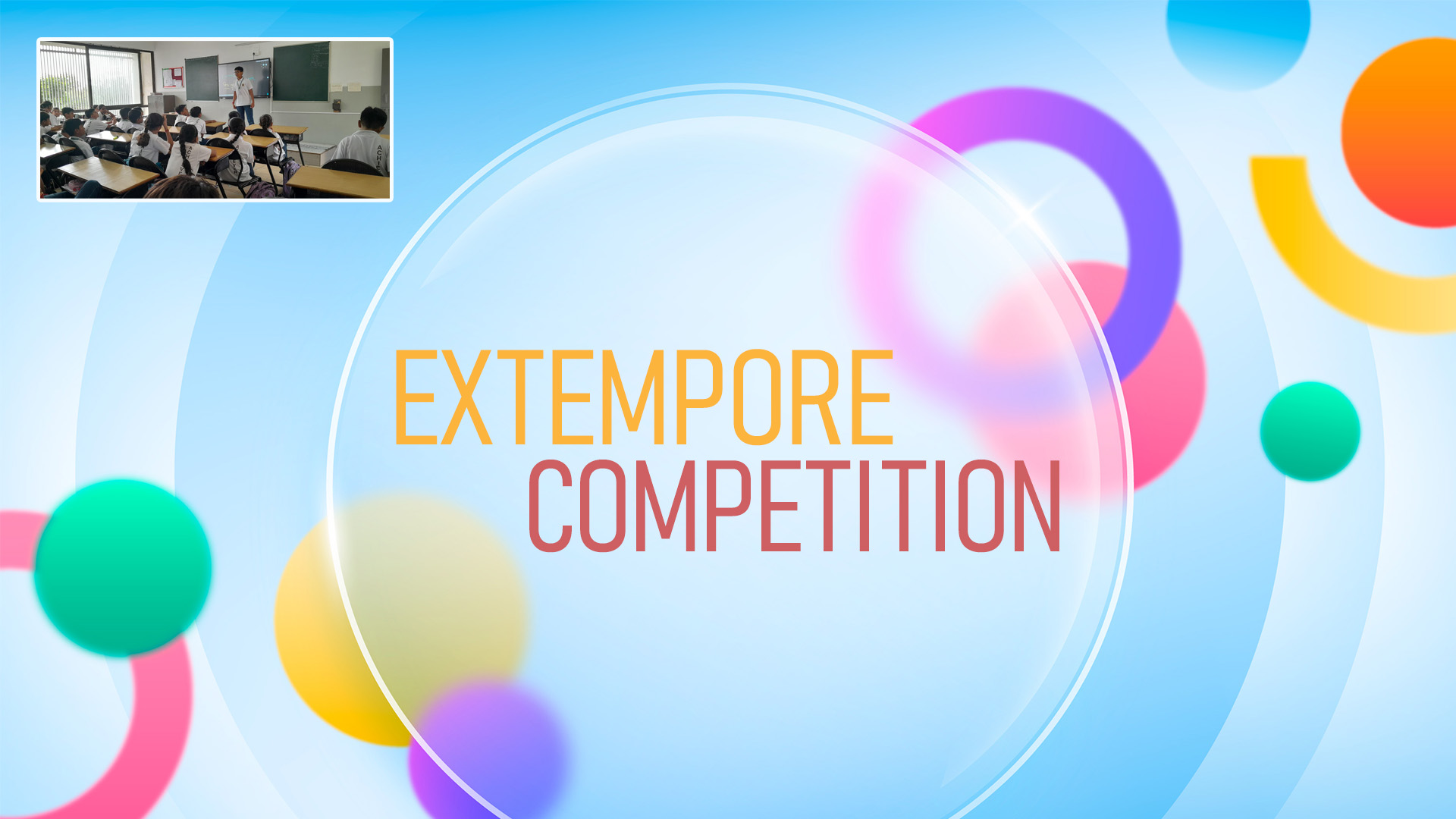 Extempore Competition