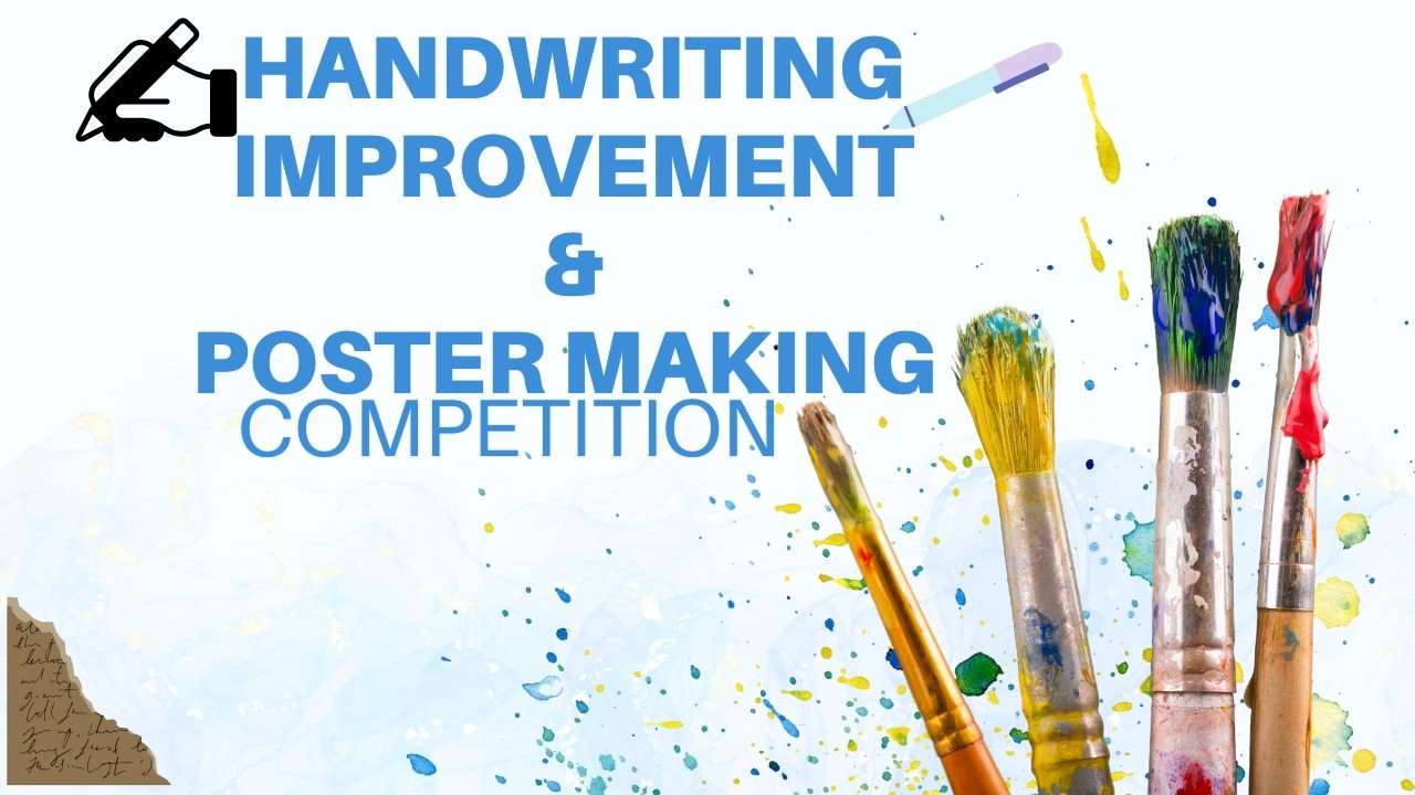 Handwriting Improvement & Poster Making Competition